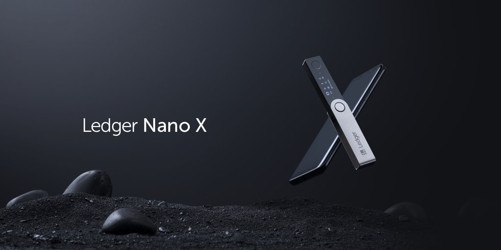 Ledger Nano X Bitcoin Cryptocurrency Hardware Wallet