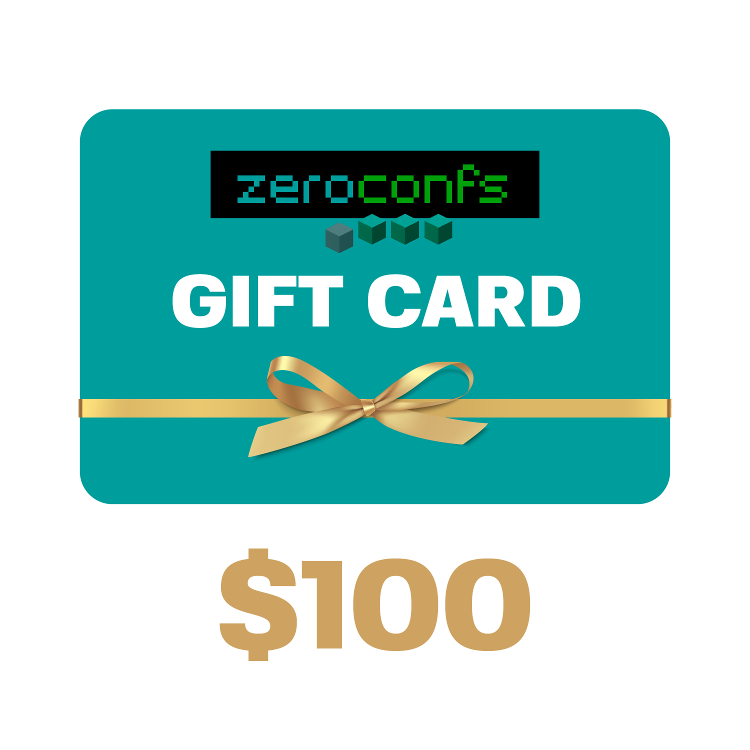 Gift Card Gift Cards zeroconfs $100 USD  