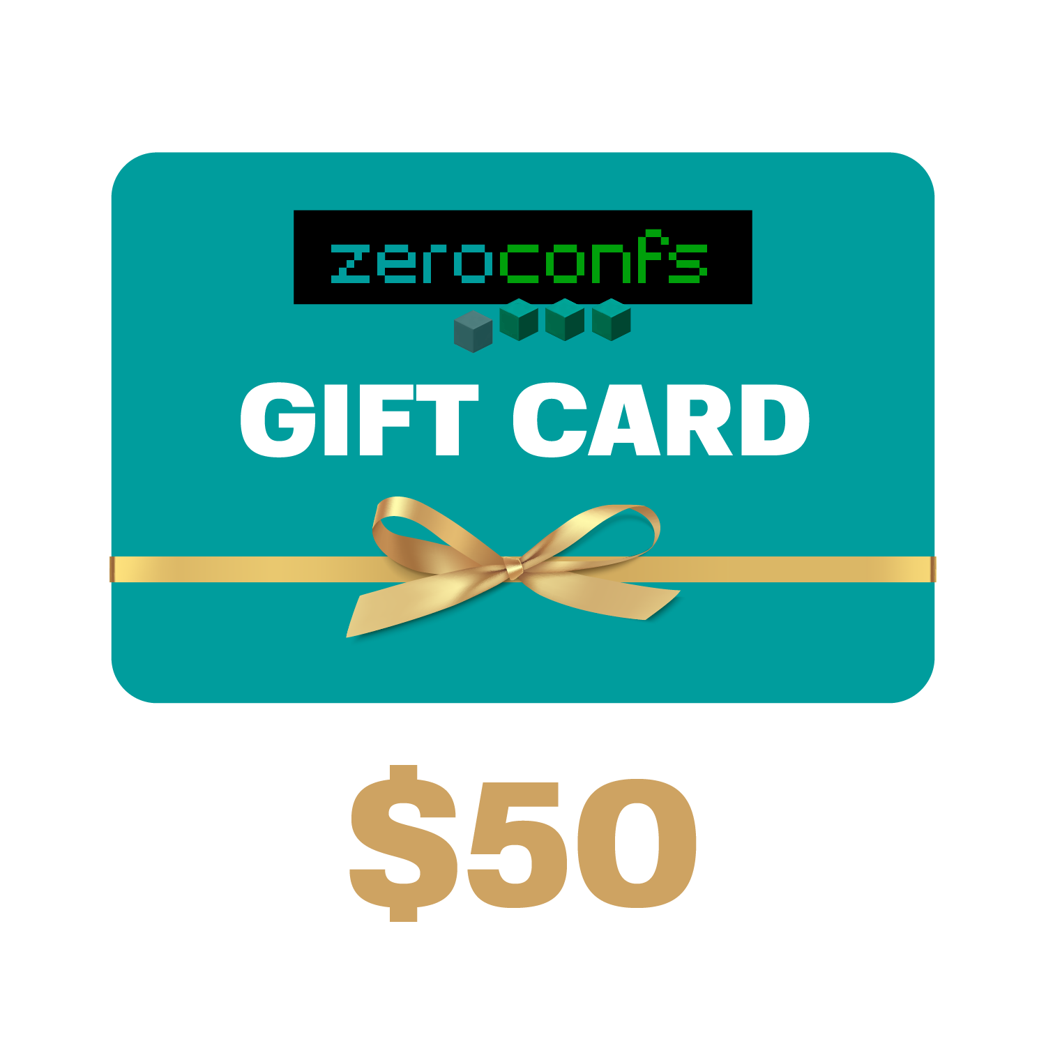 Gift Card Gift Cards zeroconfs $50 USD  