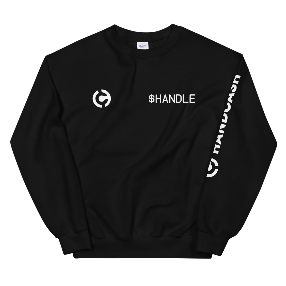 HandCash Official Customizable Sweatshirt provider-zakeke-product HandCash Black S 
