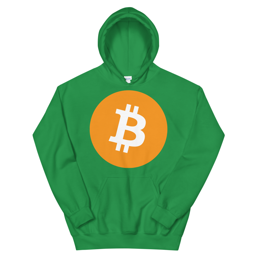 Bitcoin Core Hooded Sweatshirt  zeroconfs Irish Green S 