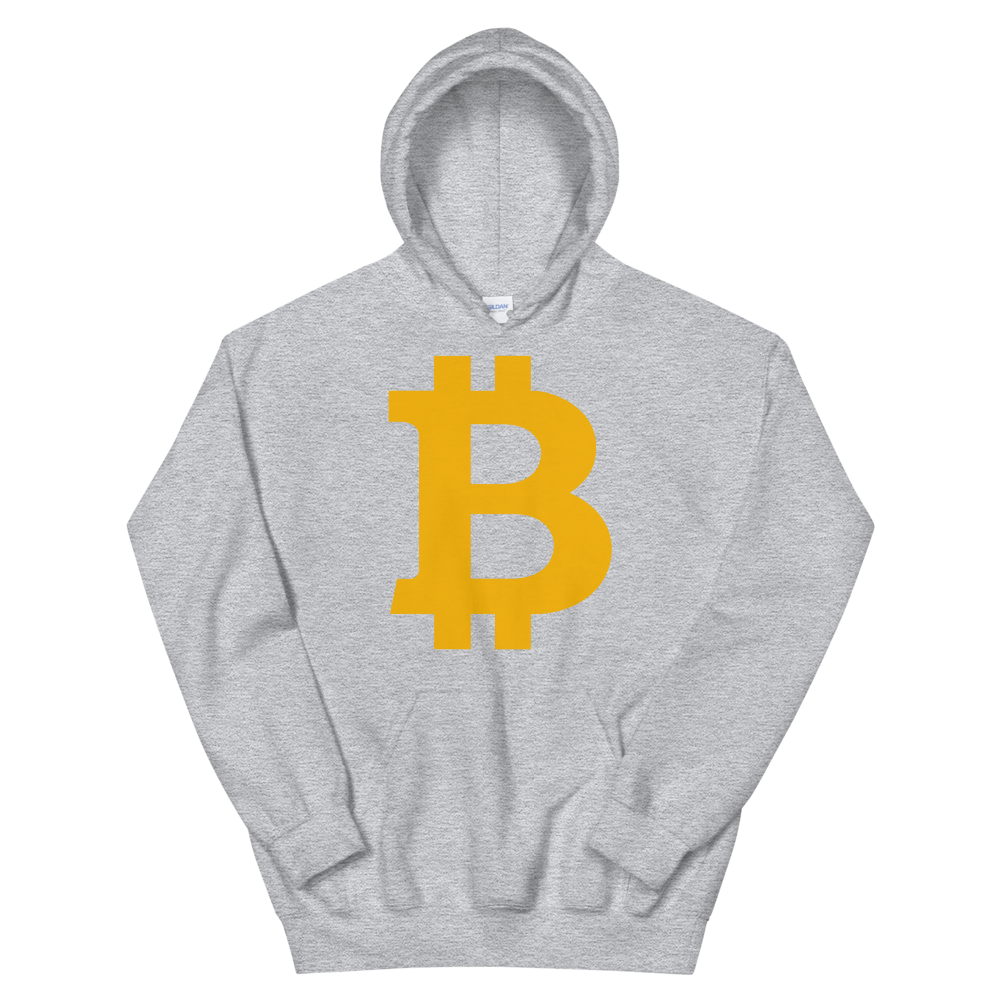 Bitcoin B Women's Hooded Sweatshirt  zeroconfs Sport Grey S 