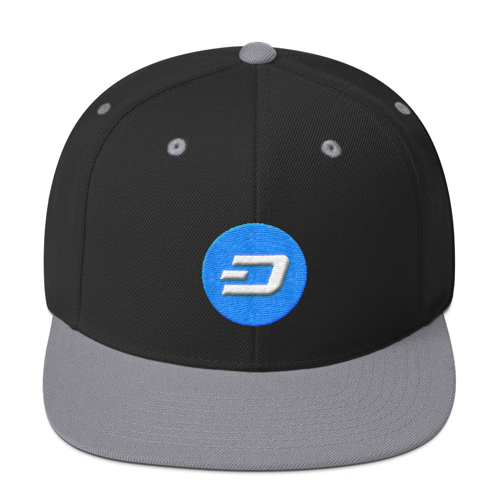 Dash Snapback Hat  zeroconfs Black/ Silver  