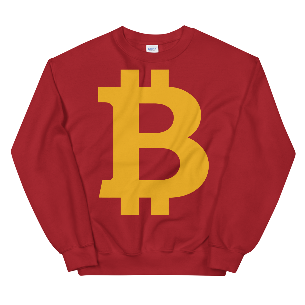 Bitcoin B Women's Sweatshirt  zeroconfs Red S 