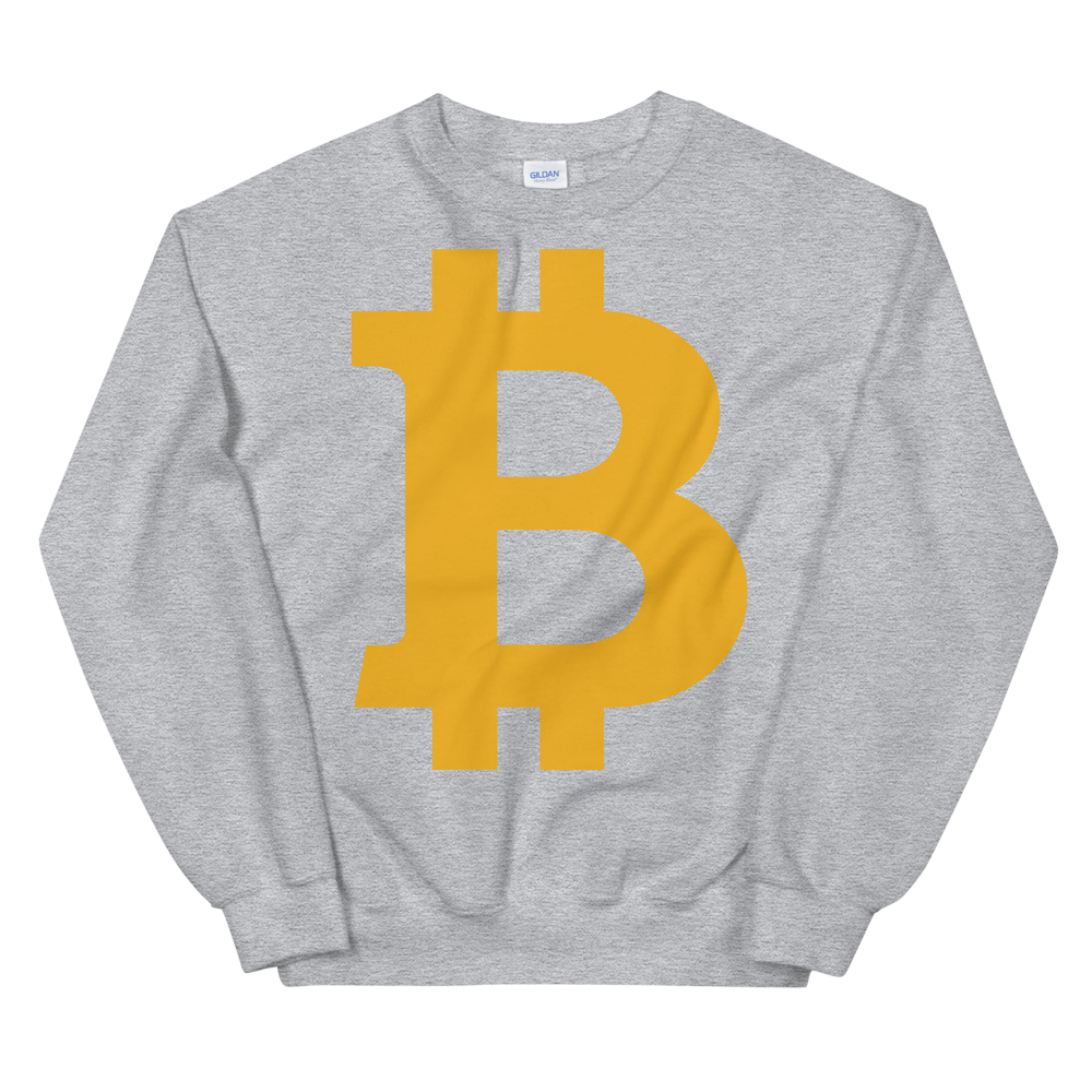 Bitcoin B Women's Sweatshirt  zeroconfs Sport Grey S 
