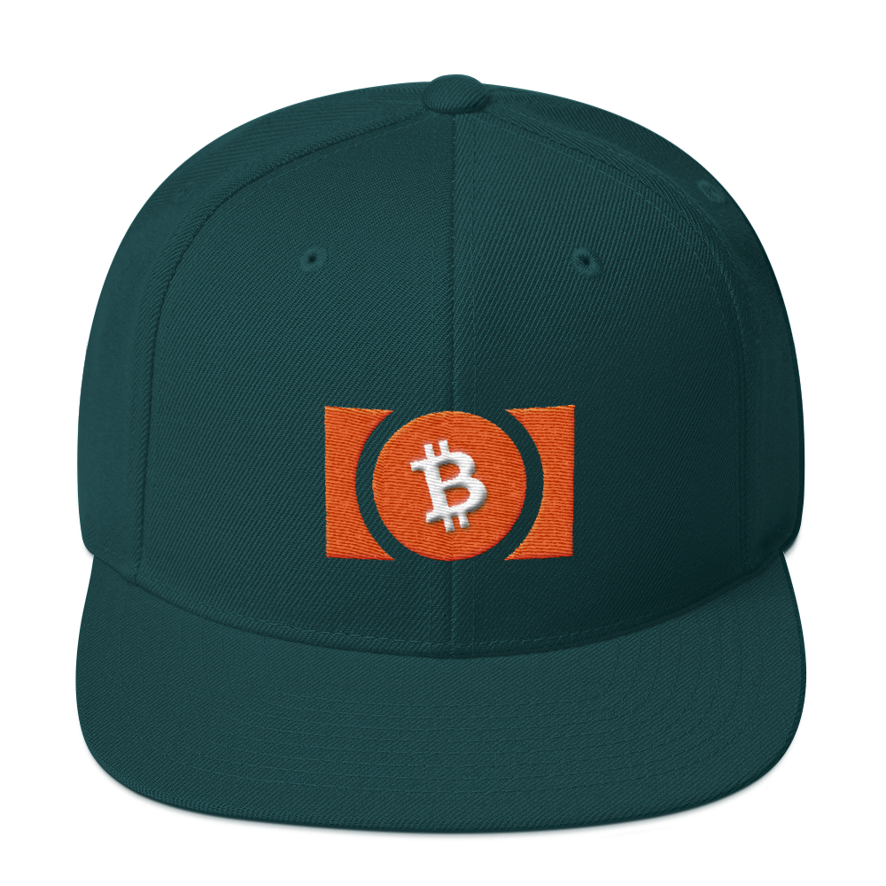 Bitcoin Cash Snapback Hat  zeroconfs Spruce  
