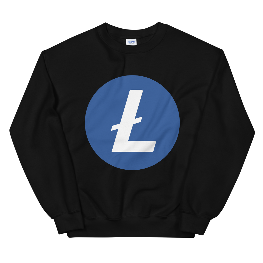 Litecoin Sweatshirt  zeroconfs Black S 