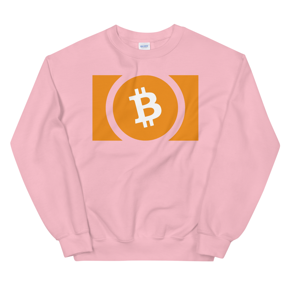 Bitcoin Cash Sweatshirt  zeroconfs Light Pink S 