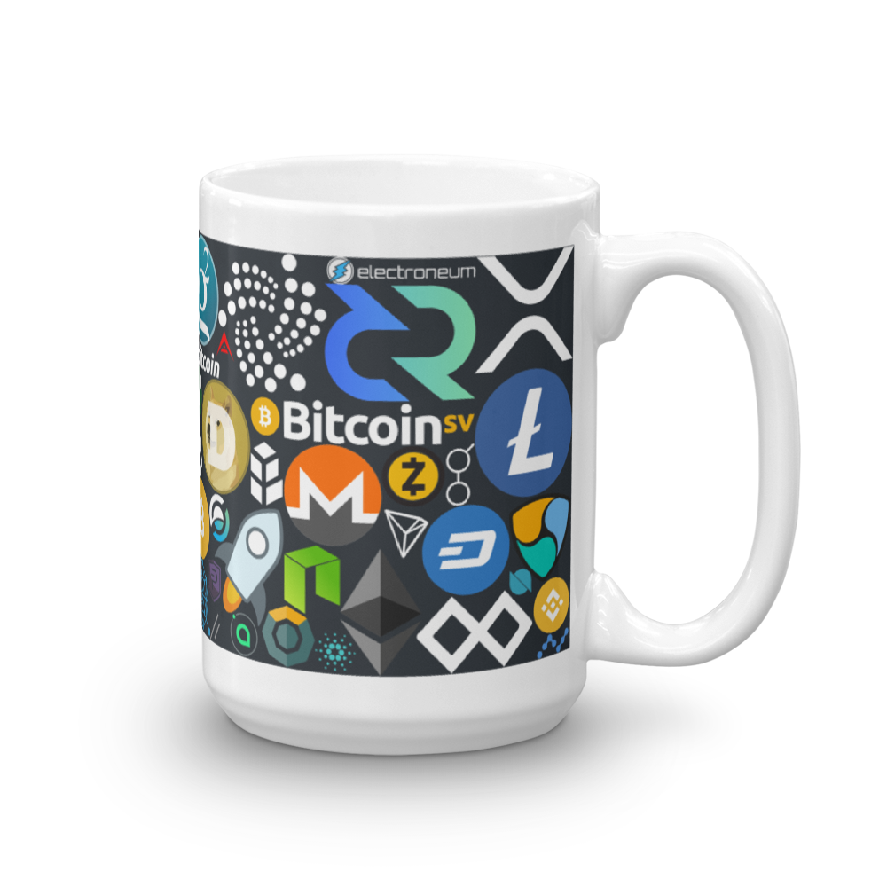 Crypto Calling Coffee Mug  zeroconfs 15oz  