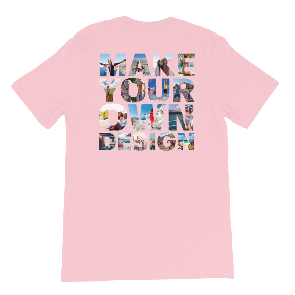 Make Your Own Design Customizable Short-Sleeve T-Shirt  zeroconfs   