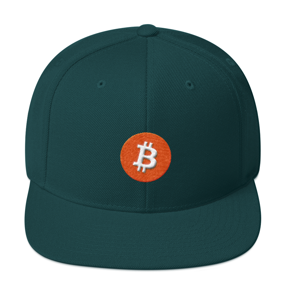 Bitcoin Core Snapback Hat  zeroconfs Spruce  