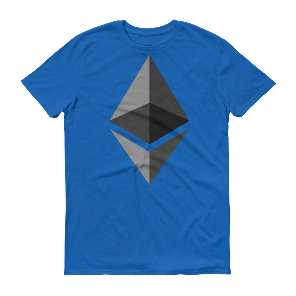 Ethereum Short-Sleeve T-Shirt  zeroconfs Royal Blue S 