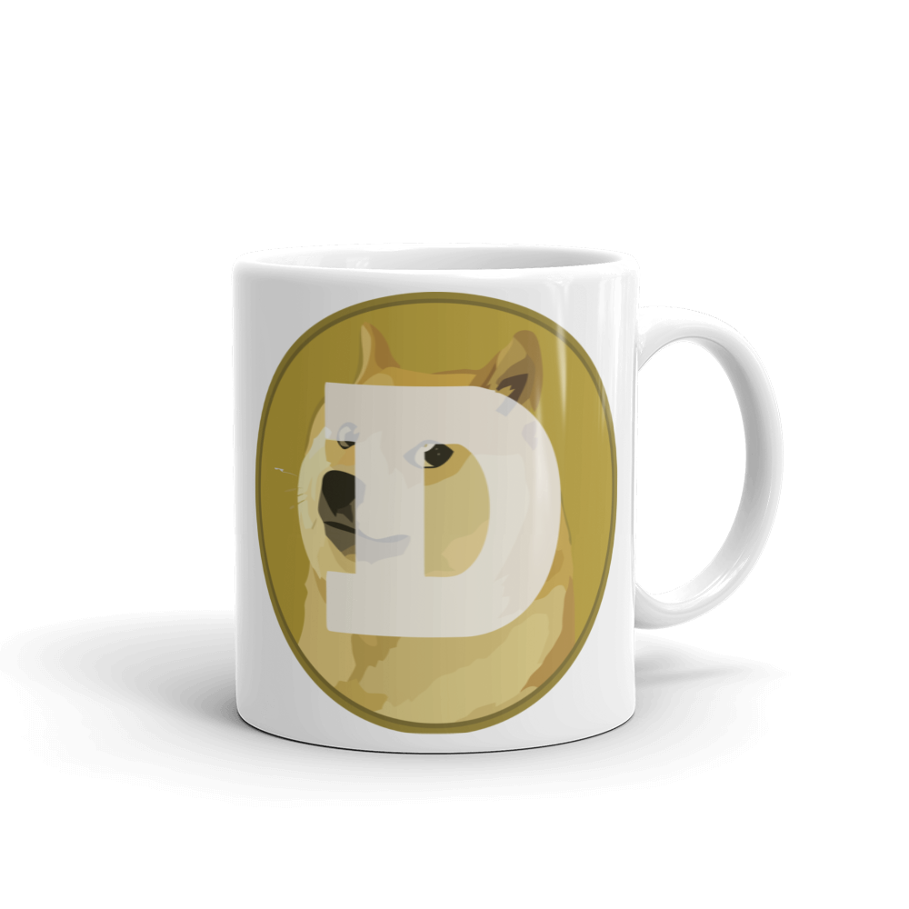 Dogecoin Coffee Mug  zeroconfs 11oz  
