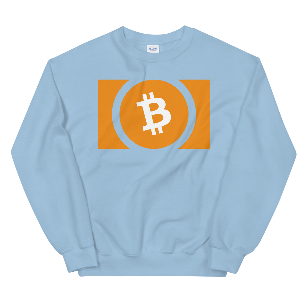 Bitcoin Cash Sweatshirt  zeroconfs Light Blue S 