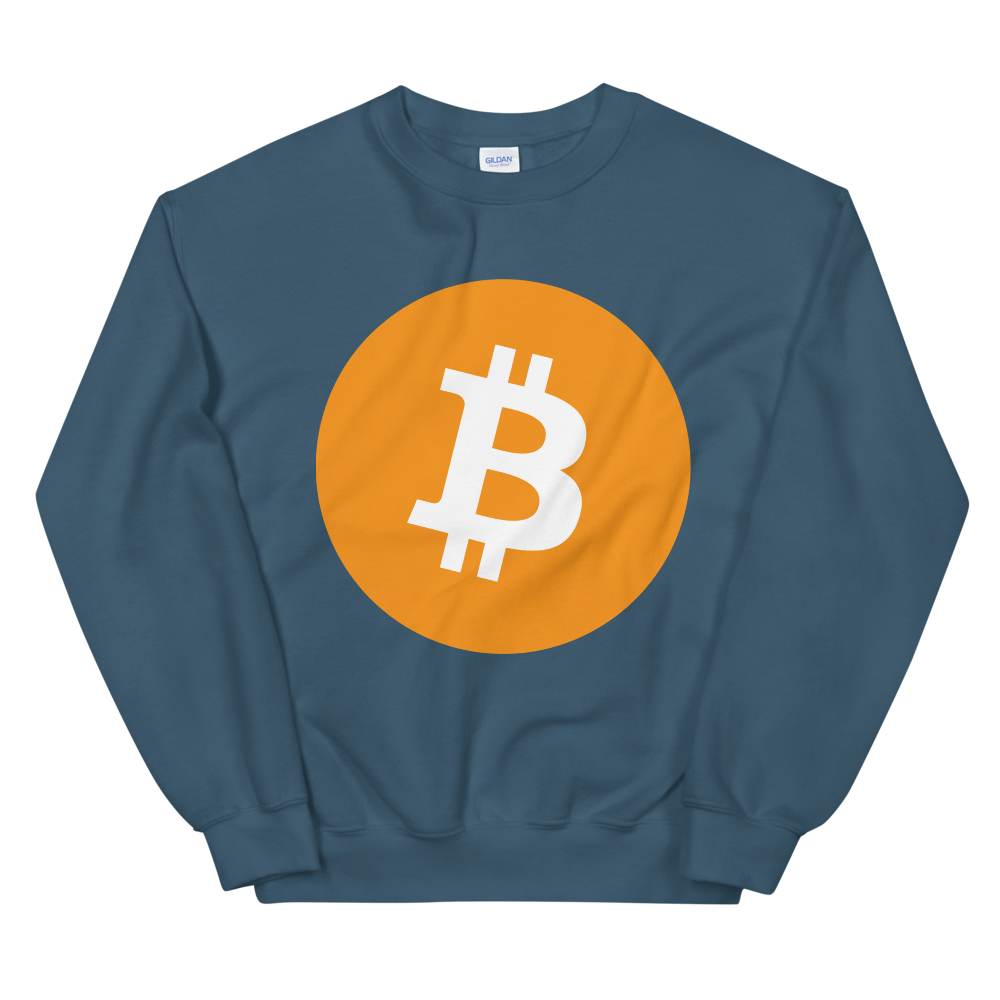 Bitcoin Core Sweatshirt  zeroconfs Indigo Blue S 