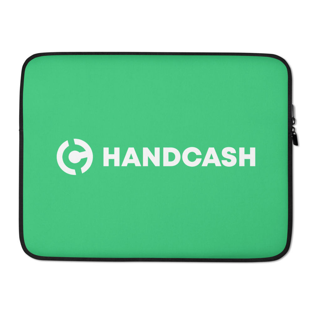 HandCash Official Laptop Sleeve  HandCash 15 in  