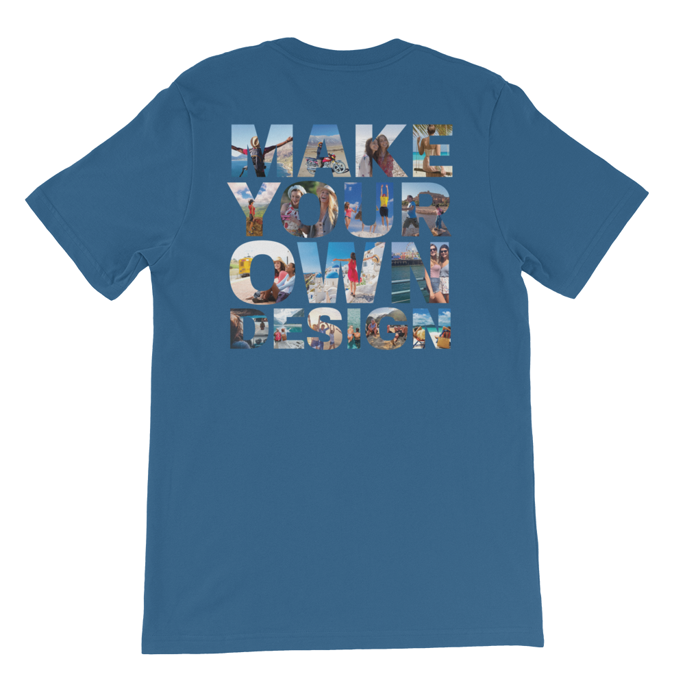 Make Your Own Design Customizable Short-Sleeve T-Shirt  zeroconfs   