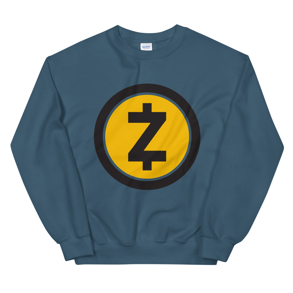 Zcash Sweatshirt  zeroconfs Indigo Blue S 