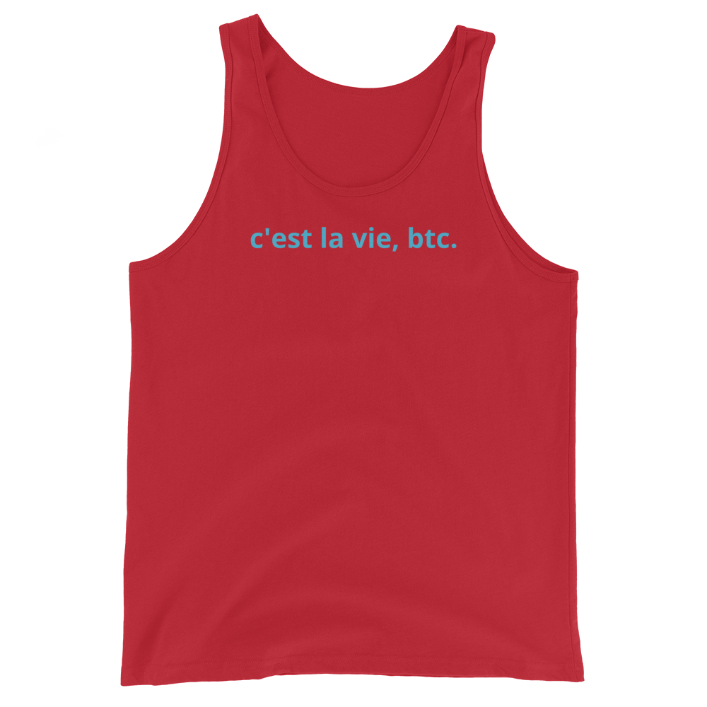 Such Is Life, Bitcoin Tank Top  zeroconfs Red XS 