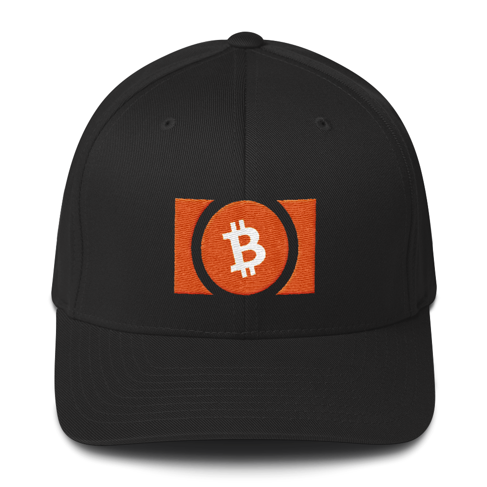 Bitcoin Cash Flexfit Cap  zeroconfs Black S/M 