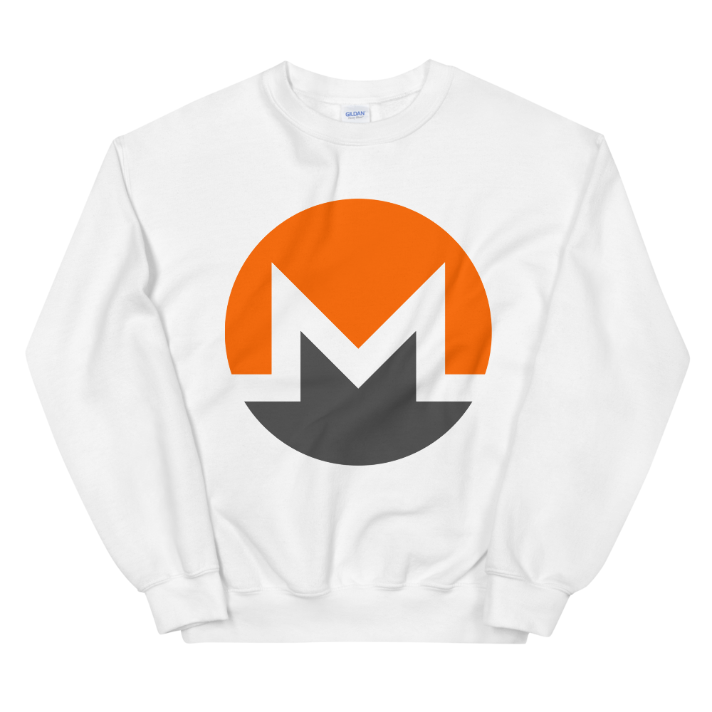 Monero Sweatshirt  zeroconfs White S 