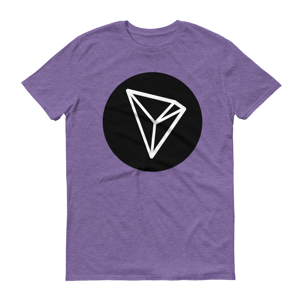 Tron Short-Sleeve T-Shirt  zeroconfs Heather Purple S 