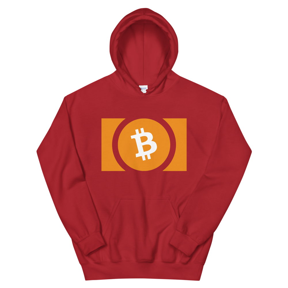 Bitcoin Cash Hooded Sweatshirt  zeroconfs Red S 