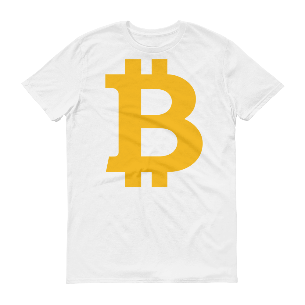 Bitcoin B Short-Sleeve T-Shirt  zeroconfs White S 