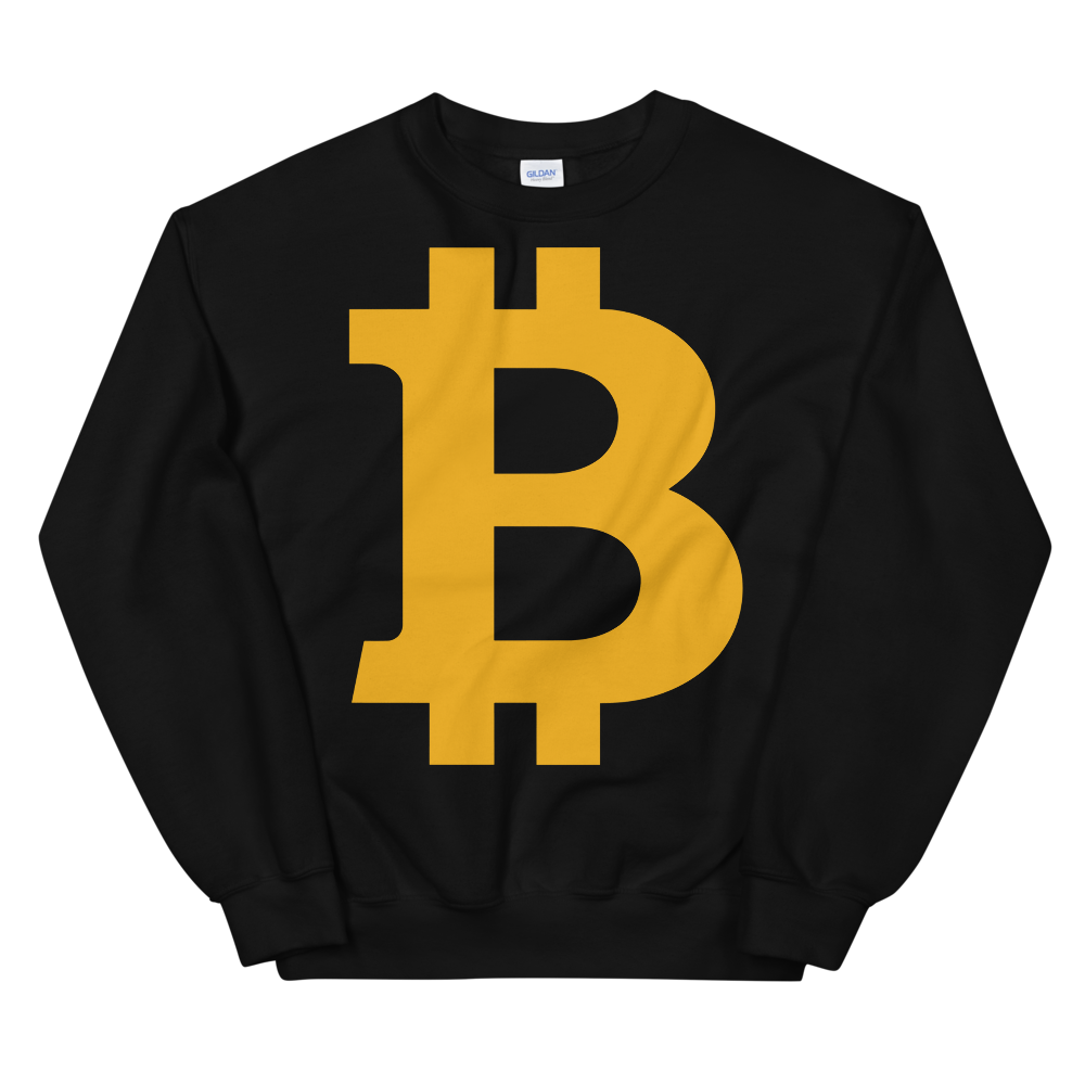 Bitcoin B Sweatshirt  zeroconfs Black S 