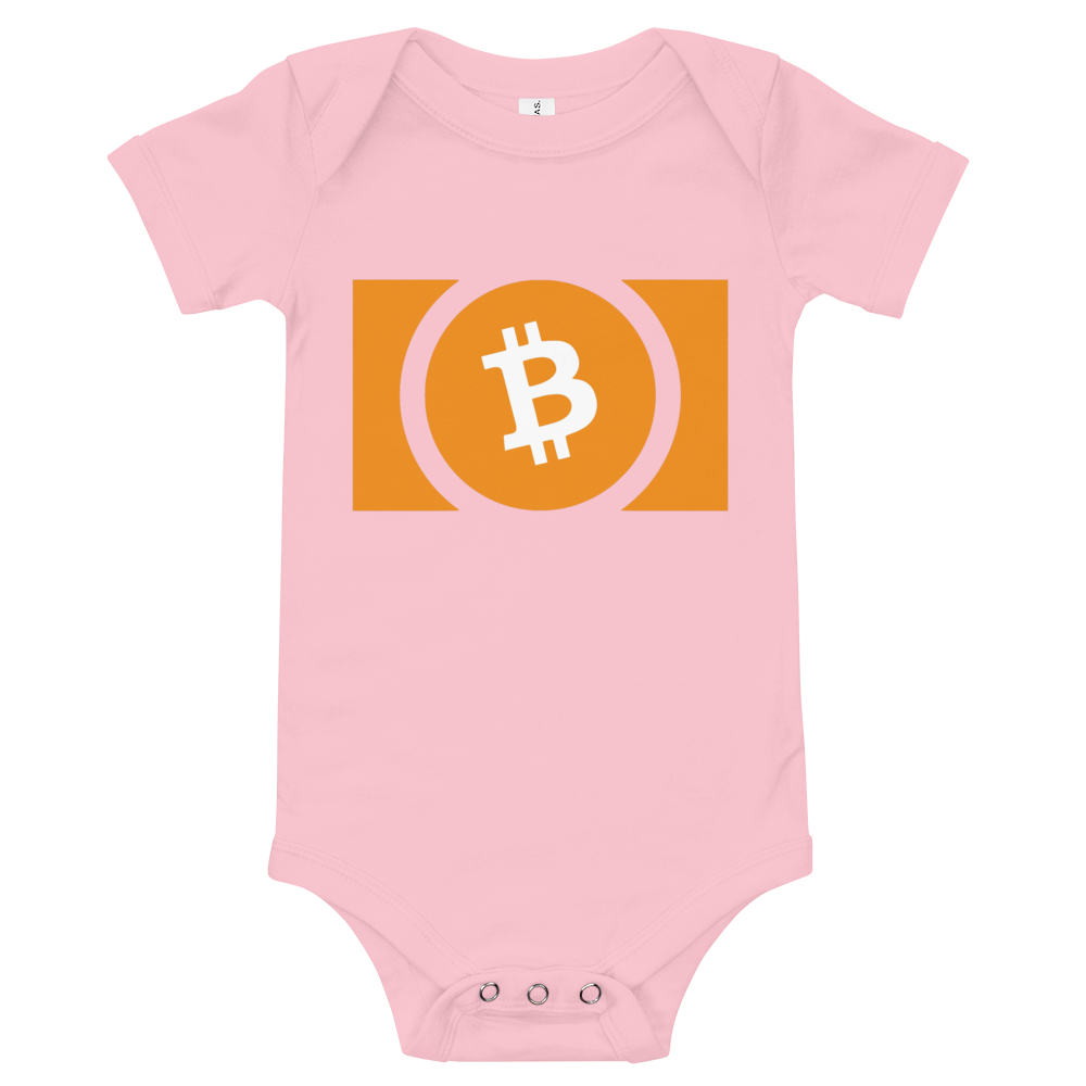 Bitcoin Cash Baby Bodysuit  zeroconfs Pink 3-6m 