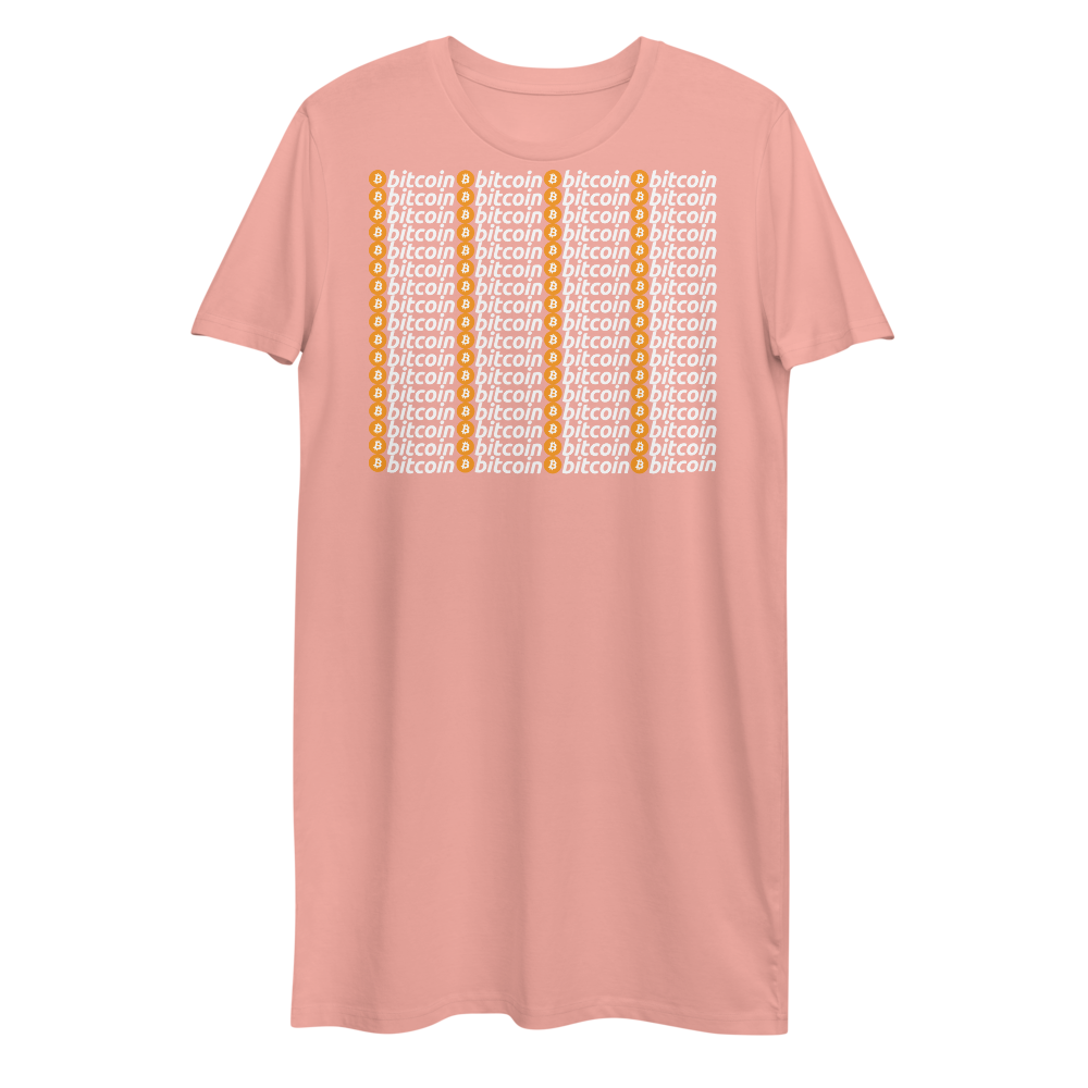 Bitcoins Premium T-Shirt Dress  zeroconfs Canyon Pink XS 