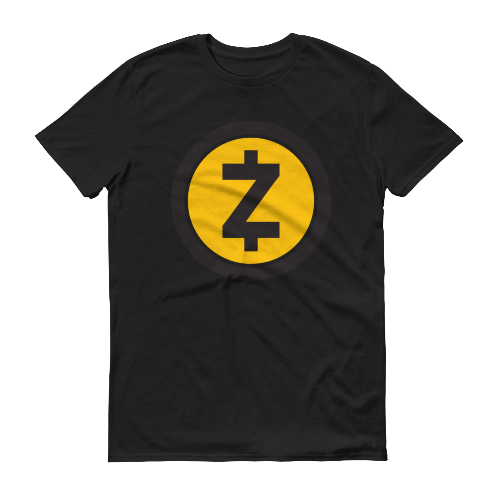 Zcash Short-Sleeve T-Shirt  zeroconfs Black S 