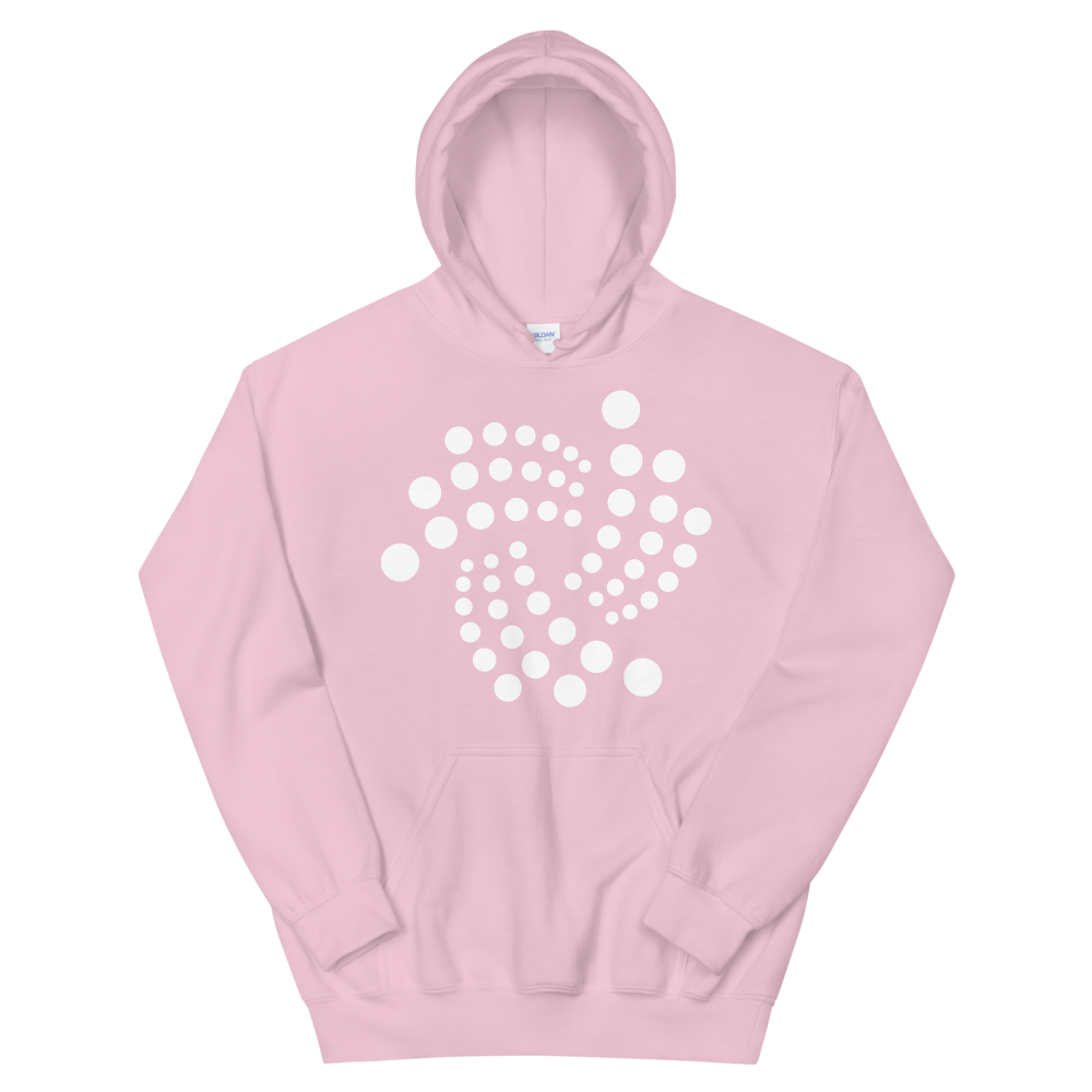 IOTA Hooded Sweatshirt  zeroconfs Light Pink S 