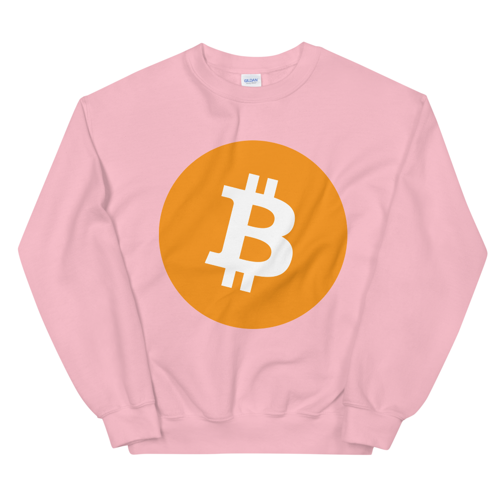 Bitcoin Core Sweatshirt  zeroconfs Light Pink S 