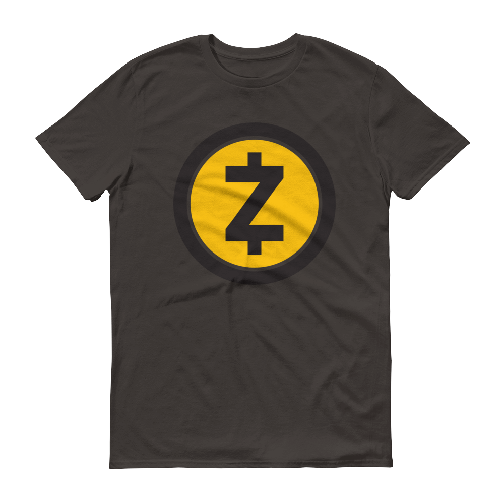 Zcash Short-Sleeve T-Shirt  zeroconfs Smoke S 