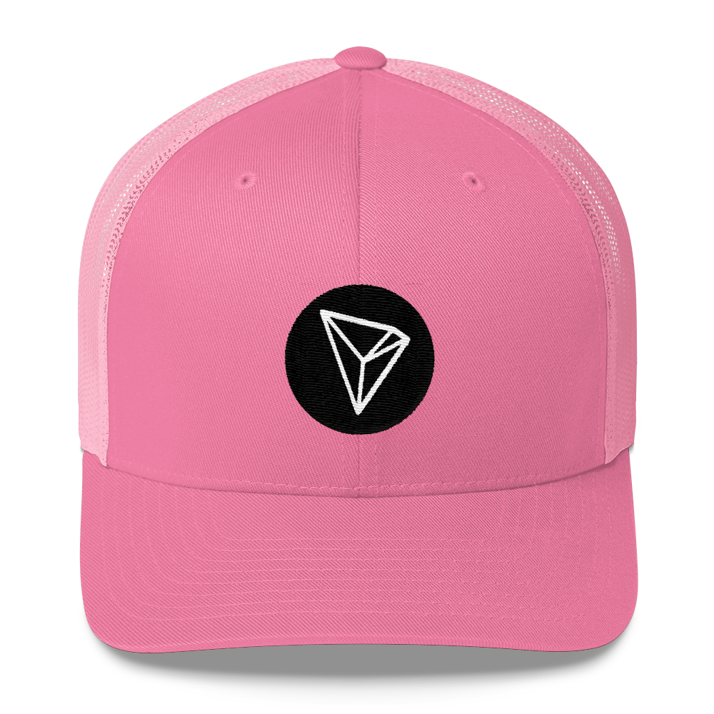 Tron Trucker Cap  zeroconfs Pink  