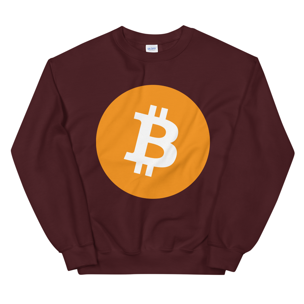 Bitcoin Core Women's Sweatshirt  zeroconfs Maroon S 