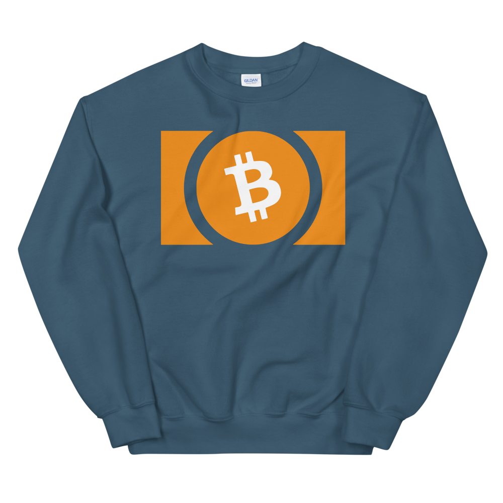 Bitcoin Cash Sweatshirt  zeroconfs Indigo Blue S 