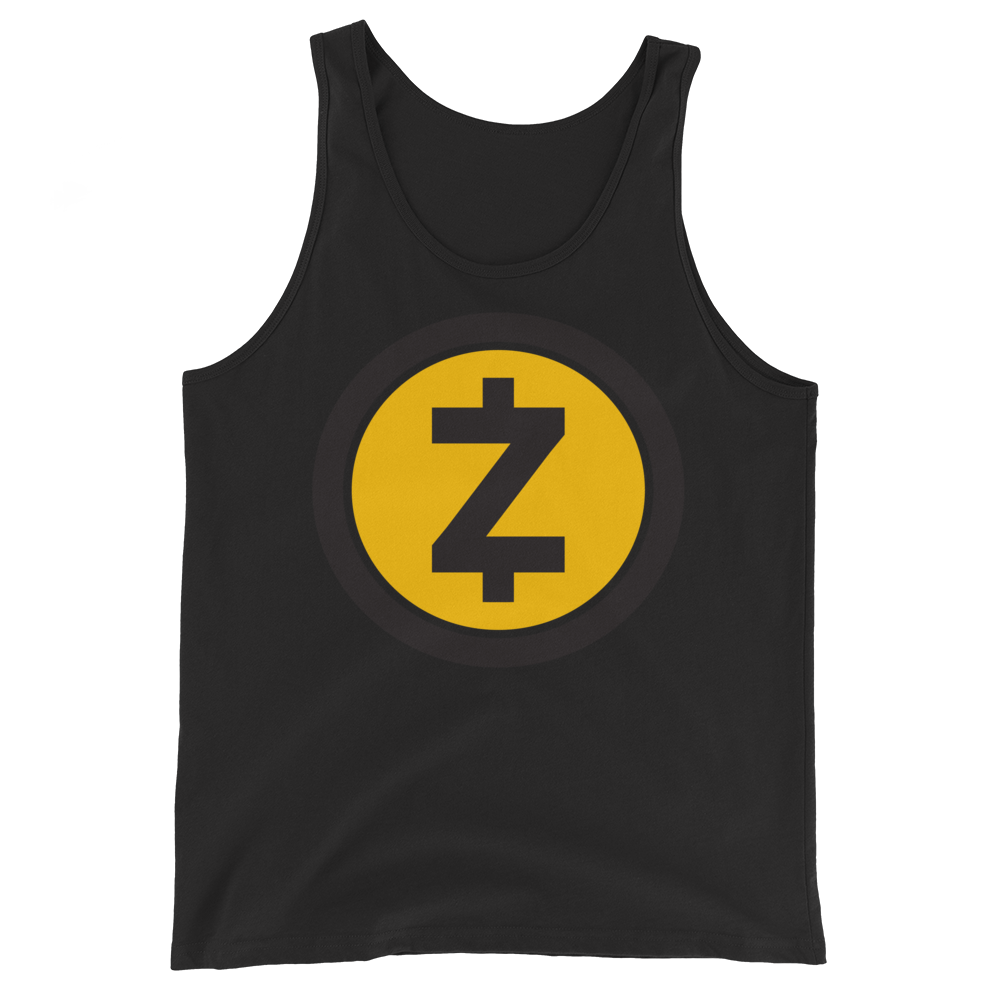 Zcash Tank Top  zeroconfs Black XS 