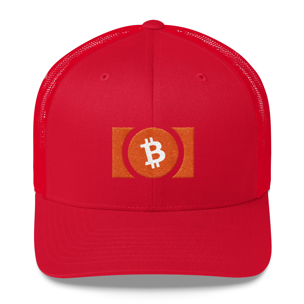 Bitcoin Cash Trucker Cap  zeroconfs Red  