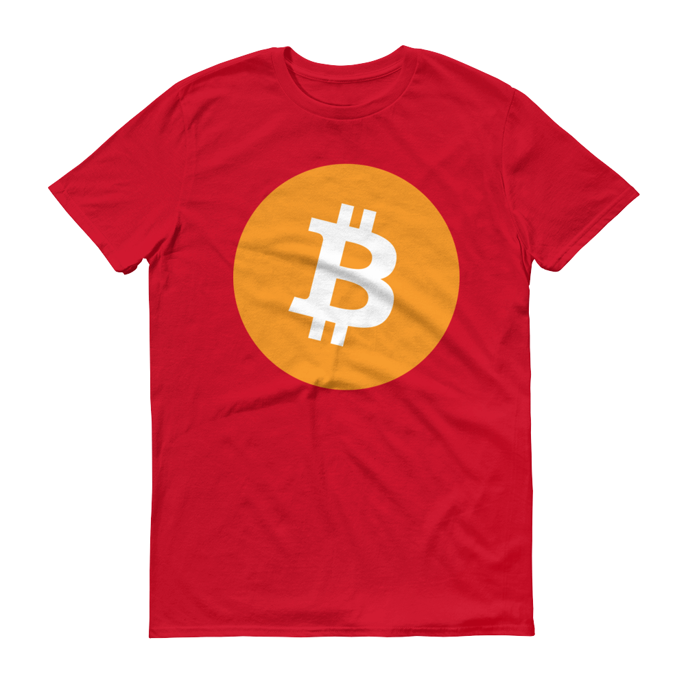 Bitcoin Core Short-Sleeve T-Shirt  zeroconfs Red S 