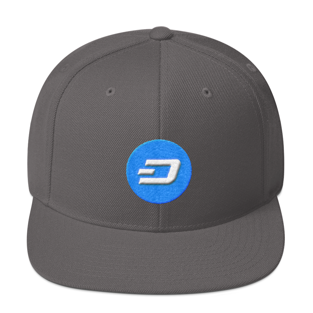 Dash Snapback Hat  zeroconfs Dark Grey  