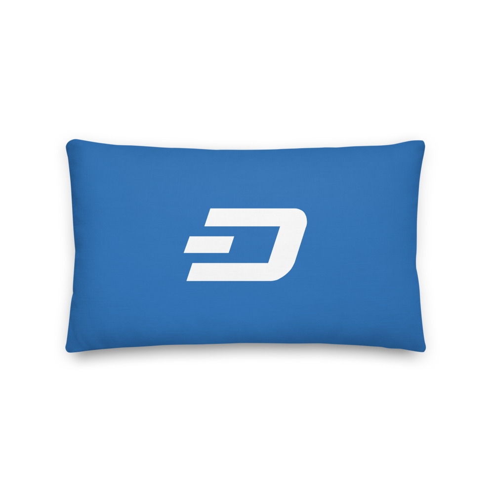 Dash Premium Pillow  zeroconfs 20×12  