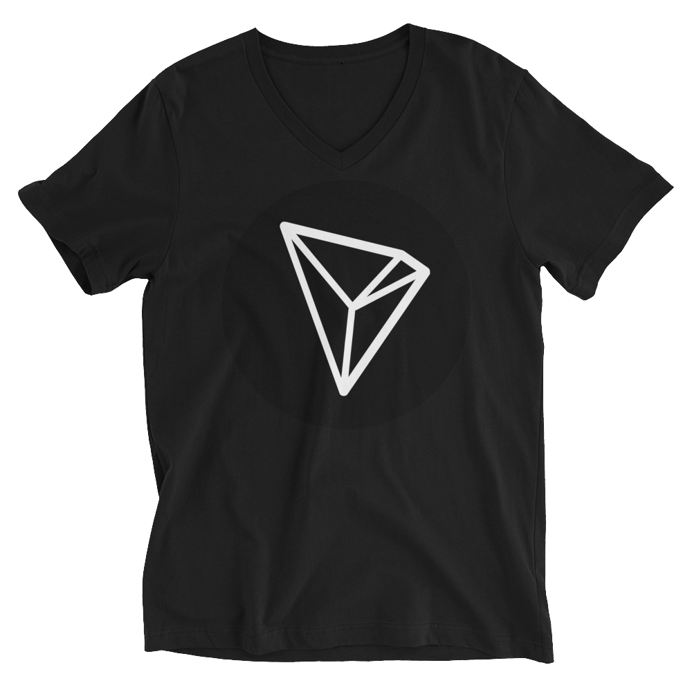 Tron V-Neck T-Shirt  zeroconfs Black XS 