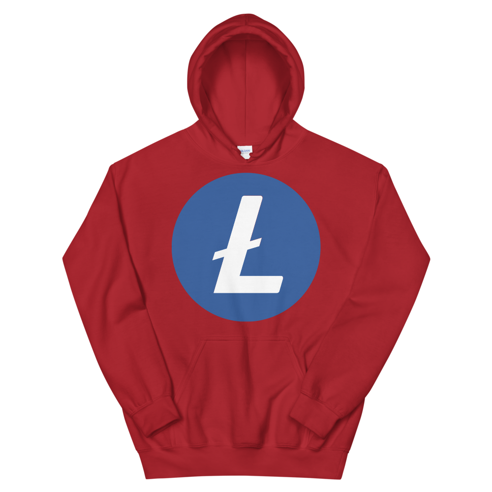 Litecoin Women's Hooded Sweatshirt  zeroconfs Red S 