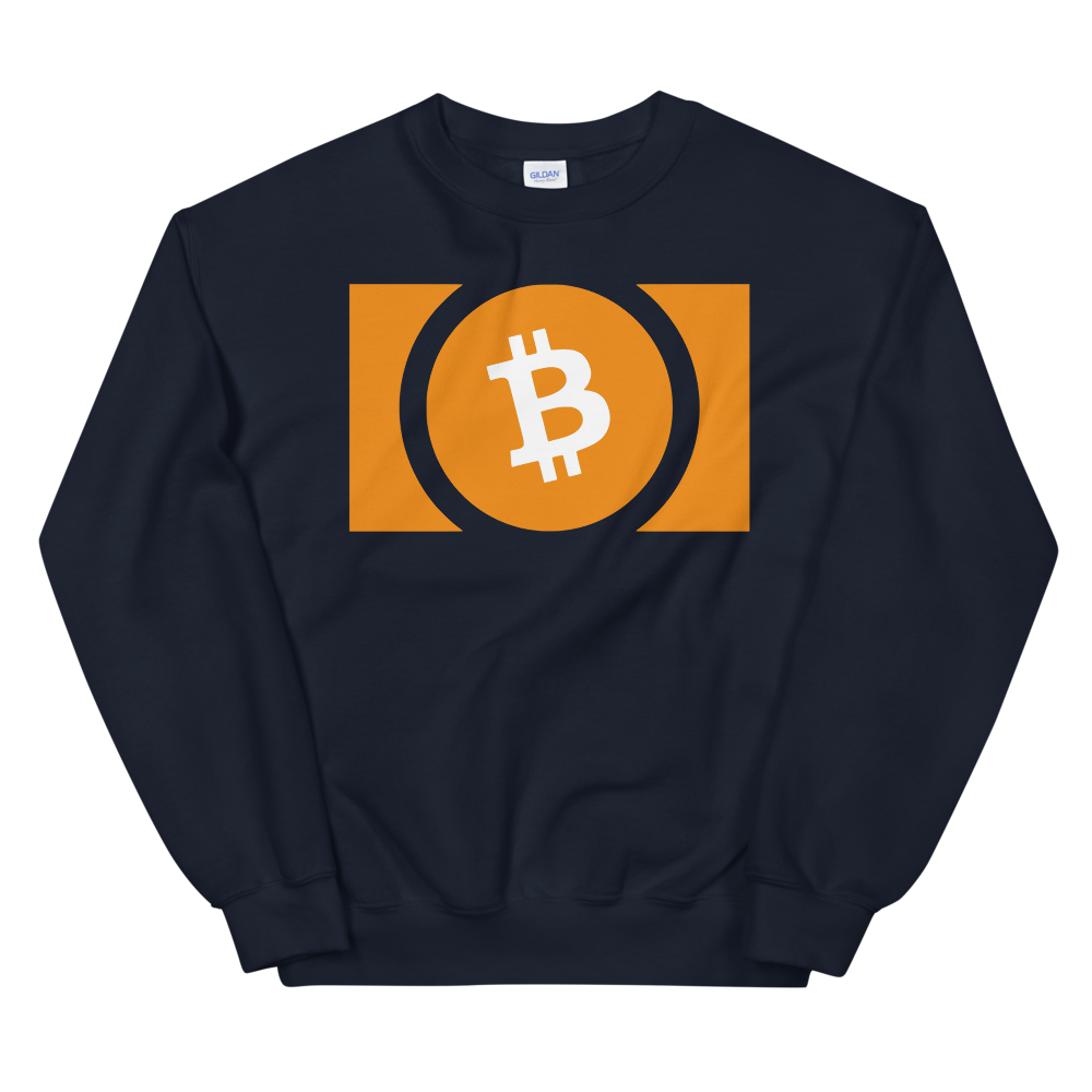 Bitcoin Cash Women's Sweatshirt  zeroconfs Navy S 
