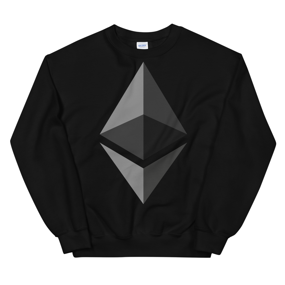 Ethereum Sweatshirt  zeroconfs Black S 