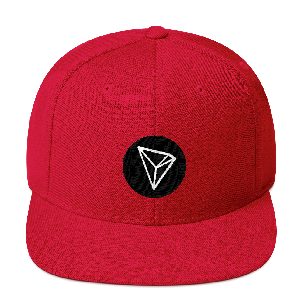 Tron Snapback Hat  zeroconfs Red  