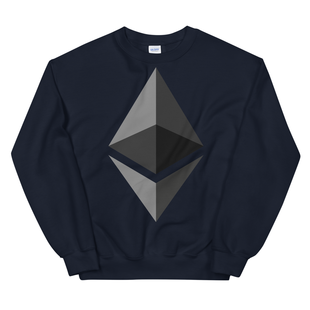 Ethereum Sweatshirt  zeroconfs Navy S 
