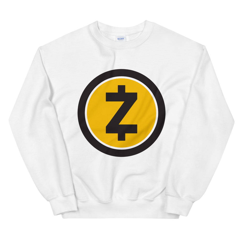 Zcash Sweatshirt  zeroconfs White S 